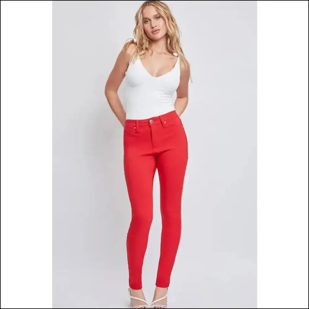 Ymi Hyperstretch Magic: Skinny Jeans for a Fabulous You! πβ¨ - Red / Xl - on Sale Worldwide Shipping