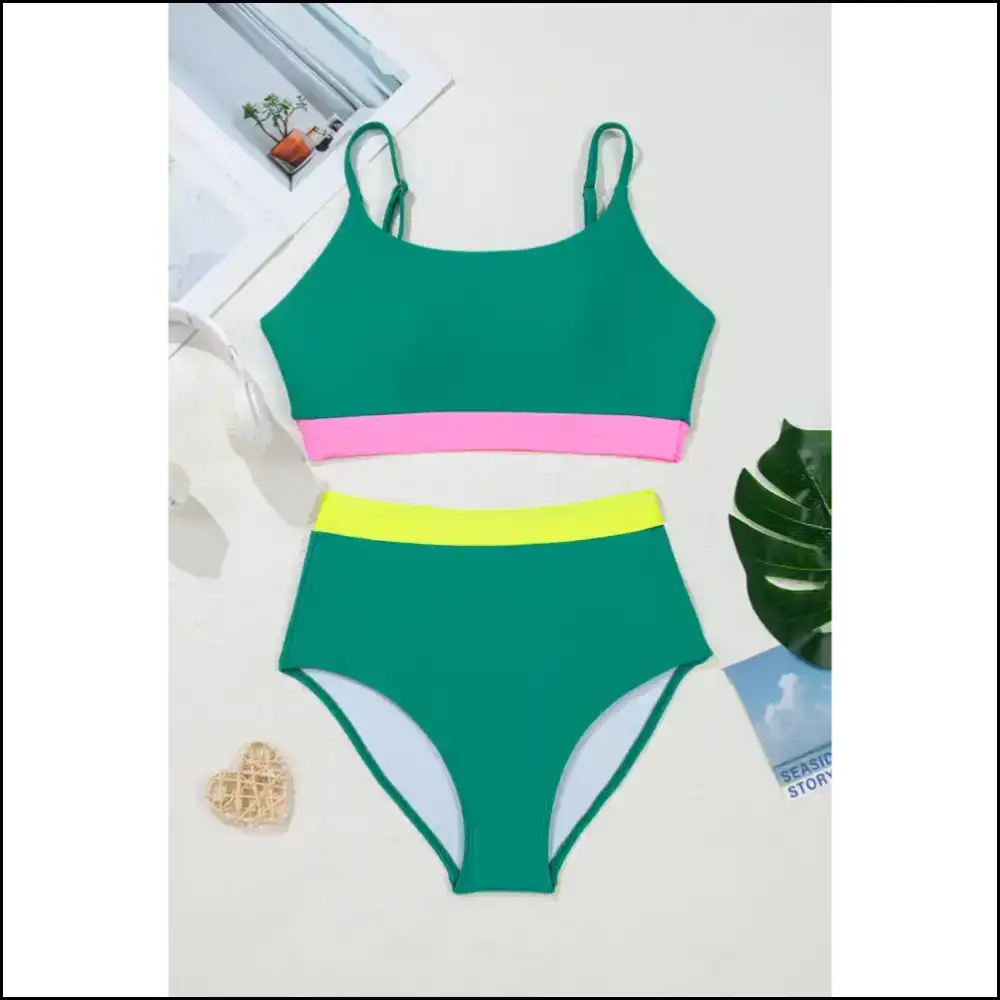 Sea Green Bikini: to Cause Shipwrecks (of Envy) 🌊 Needful Things / s Bikini Sets
