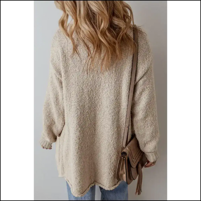 Jet Stream Chic Cardigan: your Acrylic Hug 🤣 Cardigans