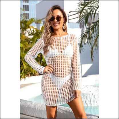 Fly High and Hide your ?Imperfect’ Wings with our Angel Cutout! 😇✨ - White / m - Cover-ups