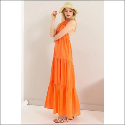 Unleash your Inner Goddess: Needful Things Halter Neck Maxi Dress Magic✨ - Cover-ups