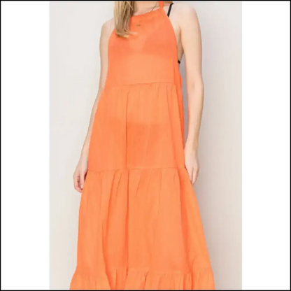 Unleash your Inner Goddess: Needful Things Halter Neck Maxi Dress Magic✨ - Cover-ups