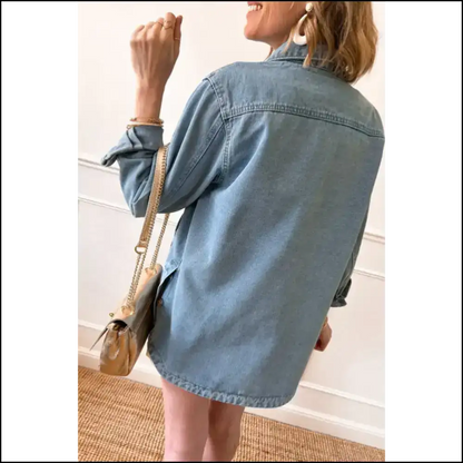 Dusk Blue Denim Jacket: so Comfy Youll Forget Pants! Jackets
