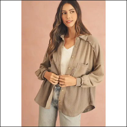 Goat Mineral Wash Shacket: so Ugly It’s Fashionable! 🐐 Needful Things Jackets