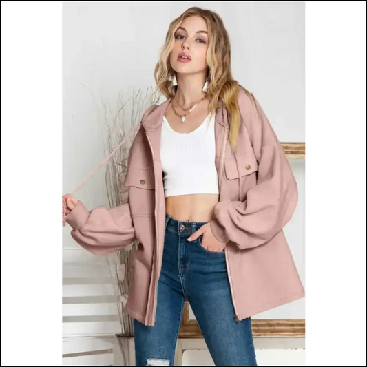 Pink Bishop Sleeve Jacket: Cozy & Fabulous Duh! 💅 Needful Things / s Jackets