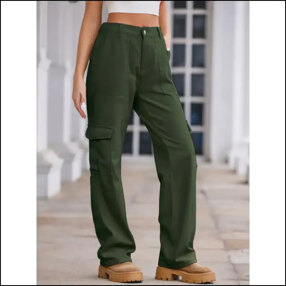 Cargo Pants that Make Comfort Look Like a Fashion Statement - Needful Things 😂 - Dark Green / m - Jeans