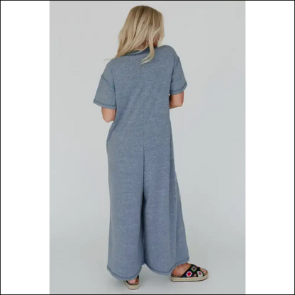 Jet Stream Patchwork Pocket Jumpsuit Jumpsuits