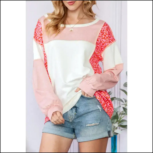 Peach Blossom Patchwork: when ?Basic’ is a Four-letter Word 🍑 - s - Long Sleeve Tops