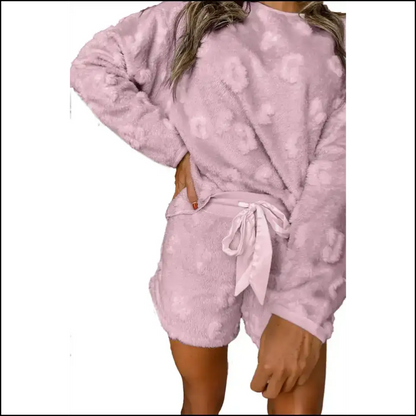 Lavendula Cheetah Pajama Set: Netflix & Chill Like a Boss 🐆 - Loungewear Set