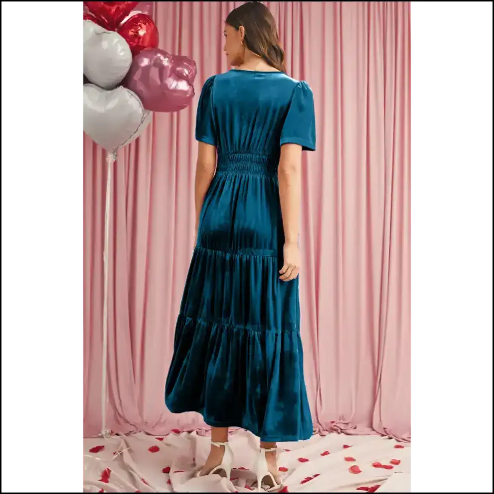 Red Dahlia Velvet Dress: so Comfy Youll Forget Pants Exist! Needful Things Maxi Dresses