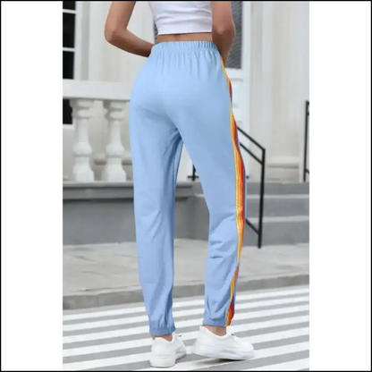 Dark Grey Rainbow Pants: Couch to Club 🌈 Needful Things Pants