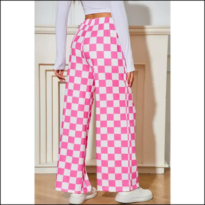 Black Checkered Wide Leg Pants: Pants so Good It’s Criminal 😉 Needful Things