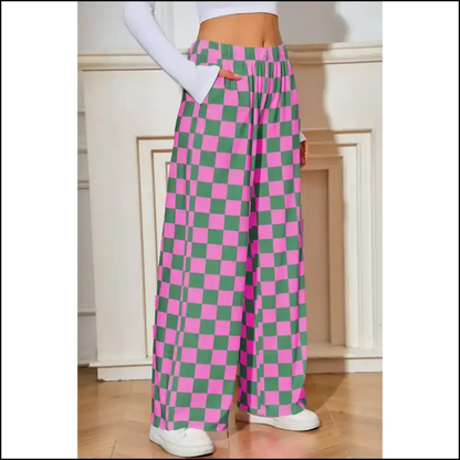 Black Checkered Wide Leg Pants: Pants so Good It’s Criminal 😉 Needful Things