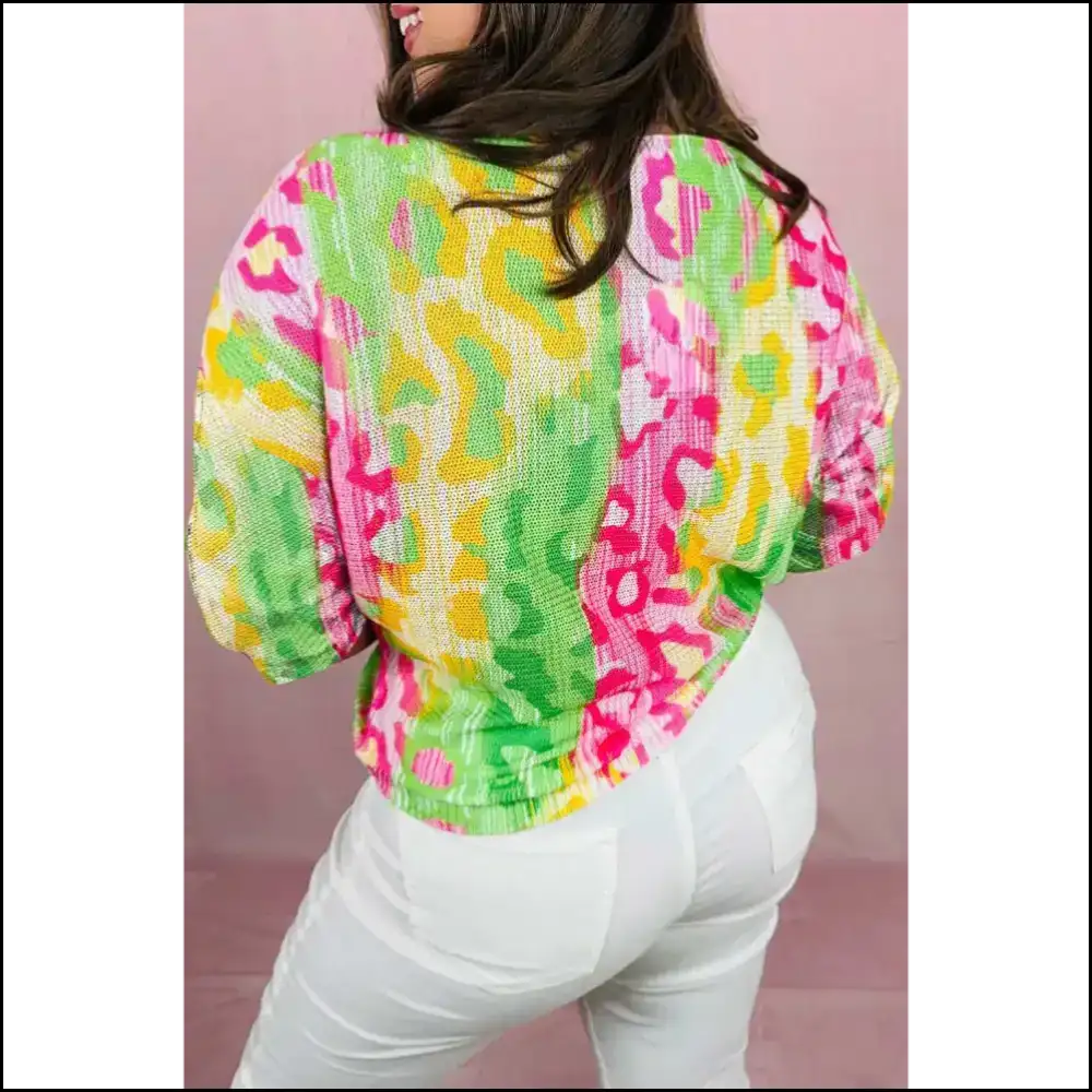 Leopard Color Block: Roar or Go Home Needful Things! 🐆 - Plus Size Tops