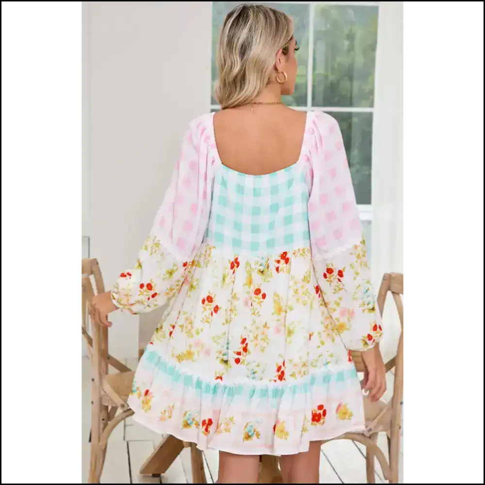 Pink Boho Floral Dress: so Cute it Hurts 🌸💀 Needful Things - Short Dresses