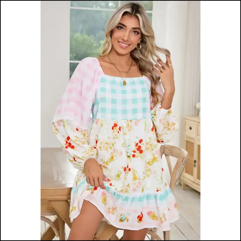 Pink Boho Floral Dress: so Cute it Hurts 🌸💀 Needful Things - Short Dresses