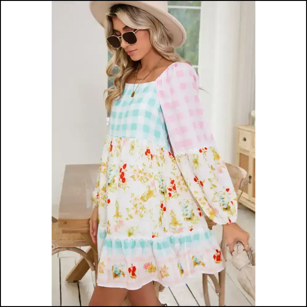 Pink Boho Floral Dress: so Cute it Hurts 🌸💀 Needful Things - Short Dresses