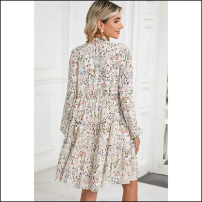 Vibrant Green Floral Dress: Twirl Into Trouble 😈 Needful Things Short Dresses