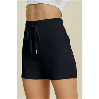 Basic Bae Scuba Drawstring High Waist Shorts
