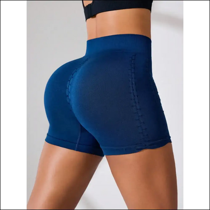 Ruched High Rise Active Shorts