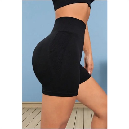 Chic Wide Waistband Sports Shorts