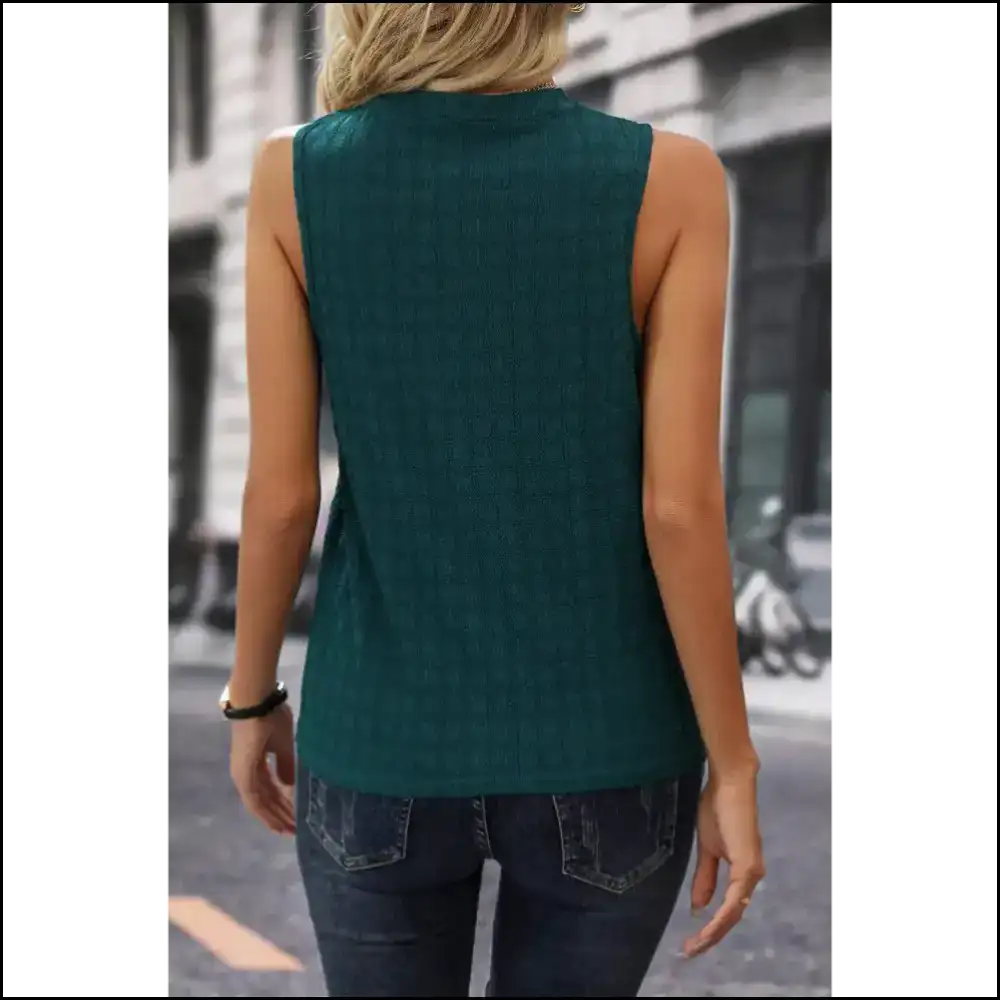Sea Green Sleeveless Shirt: Finally i Feel Worthy! 😇 Needful Things - Shirts