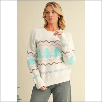 Oh Christmas Tree oh your Stripes are Wavy! 🎄 Needful Things - Snow White / s - Sweaters