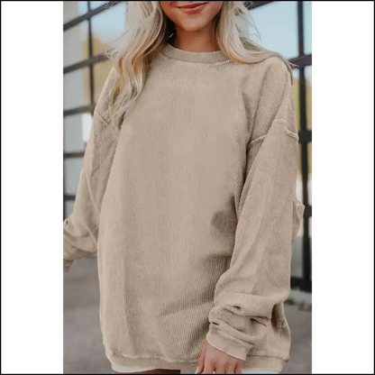 Apricot Drop Dead Gorgeous Oversized Sweatshirt! Needful Things. 🍑 - Smoke Gray / s - Sweatshirts & Hoodies