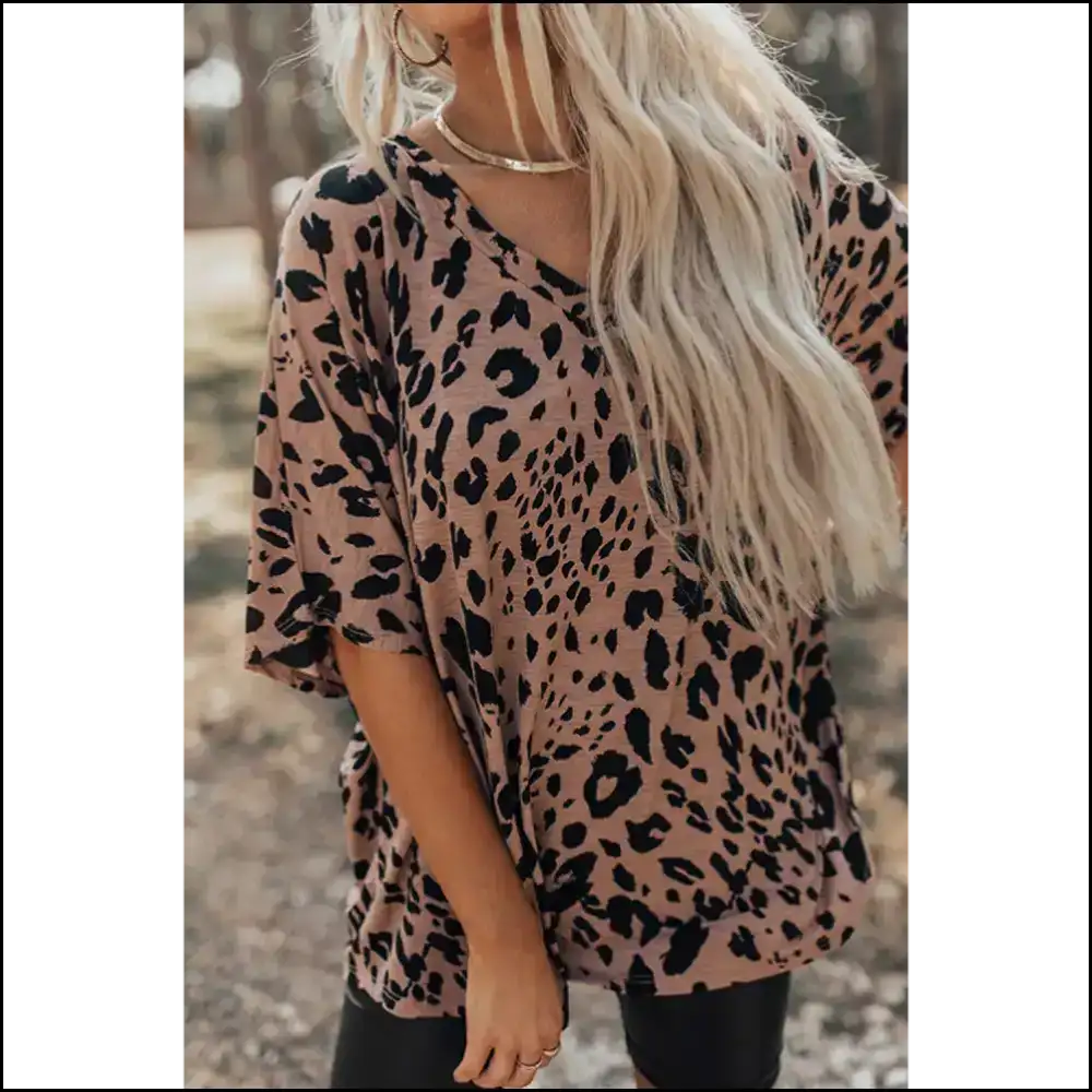Chic Brown Leopard: i Woke Up Like This. 🐆 Needful Things - s - t Shirts