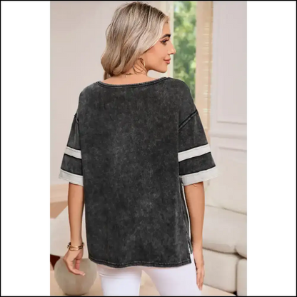 Vintage Black Stripe Tee: so Comfy It’s Practically Nude! 🖤 Needful Things - t Shirts