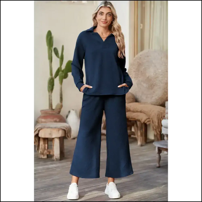 Chic Black Pants Set: Because Adulting is Hard 👑 Wide Leg for the Win! Needful Things Two Piece Sets