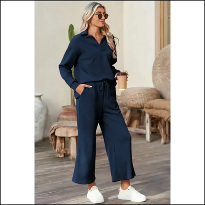 Chic Black Pants Set: Because Adulting is Hard 👑 Wide Leg for the Win! Needful Things Two Piece Sets