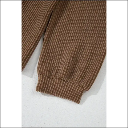 Chestnut Corded Cutie: Netflix and Chill 🌰 Needful Things Two Piece Shorts Sets