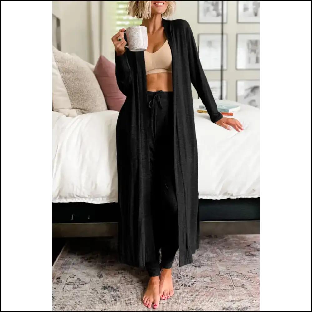 Needful Things: Chic Black Pants Set - i Woke Up this 👑 Skinny Pants! - s - Loungewear Two Piece Sets on Sale Worldwide Shipping