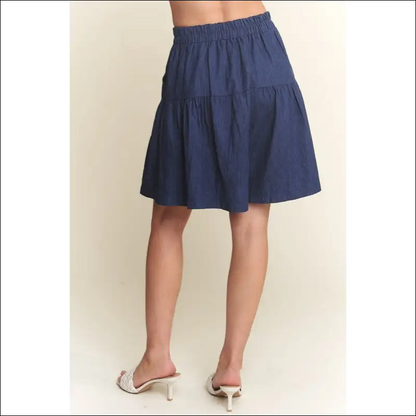 Adora Wide Leg Denim Shorts - your Go-to Summer Chic! - on Sale Worldwide Shipping
