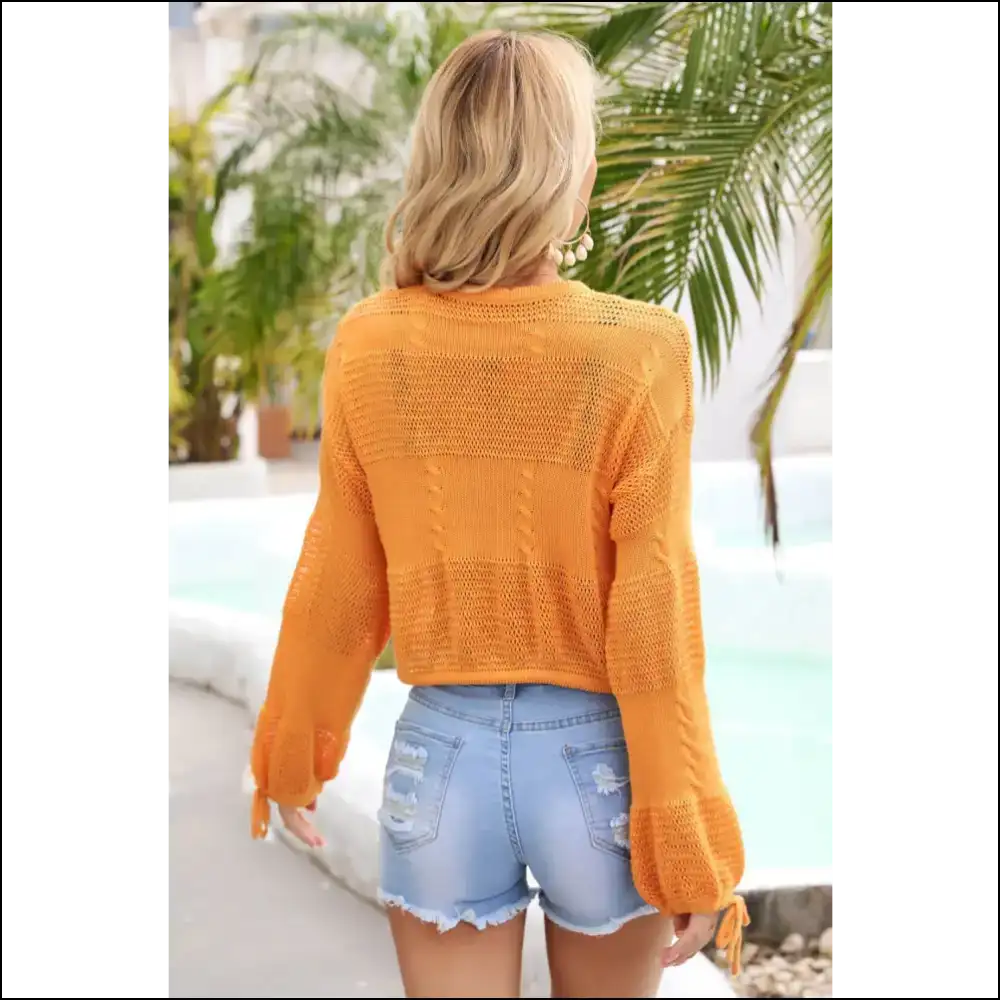 Angel Wings Cropped Cover Up - Cover-ups Swimwear on Sale Worldwide Shipping