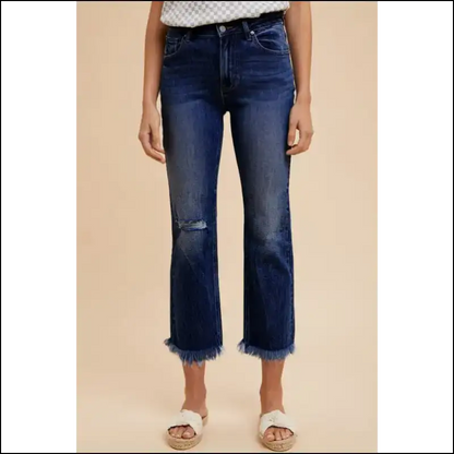 Annie Wear Distressed Jeans: Because your Legs Deserve a Fashionable Exit! - Jeans on Sale Worldwide Shipping