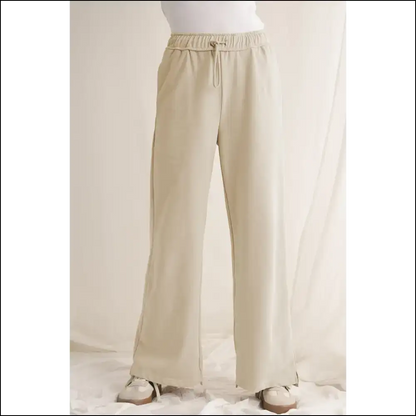 Apricot Wide Leg Pants: Pants so Good Theyre Almost Legal 🍑 - s - on Sale Worldwide Shipping