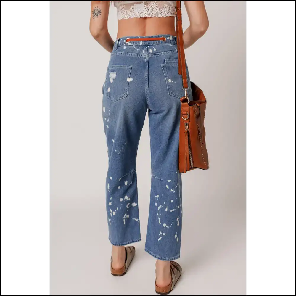 Ashleigh Blue Ripped Jeans: Pants so Good They’re Practically Art 🎨 - Jeans on Sale Worldwide Shipping