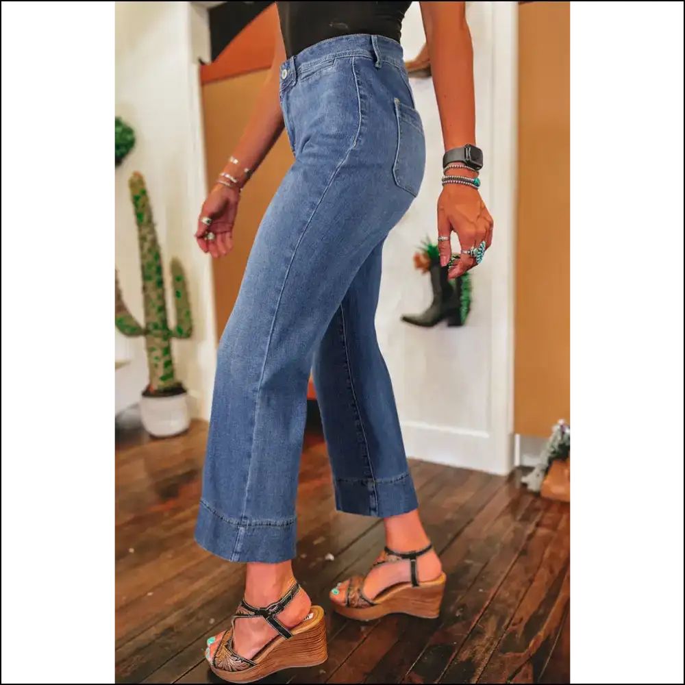 Ashleigh’s High Waist Crop Jeans: so Comfy You’ll Actually Wear Pants! 👖 Needful Things - Jeans on Sale Worldwide Shipping