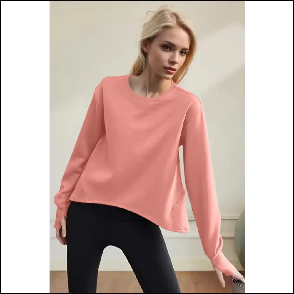 Basic Bae Air Scuba Sweatshirt: Comfortably Fabulous Af Darling! 💖 - Sweatshirts & Hoodies on Sale Worldwide Shipping