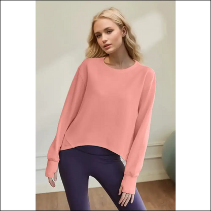 Basic Bae Air Scuba Sweatshirt: Comfortably Fabulous Af Darling! 💖 - Sweatshirts & Hoodies on Sale Worldwide Shipping