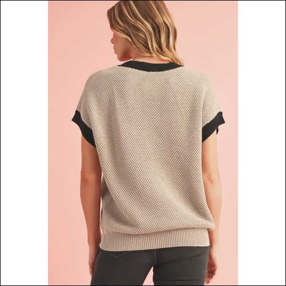 Batwing Beige Bliss: so Comfy It’s Magical ✨ - Knit Tops on Sale Worldwide Shipping