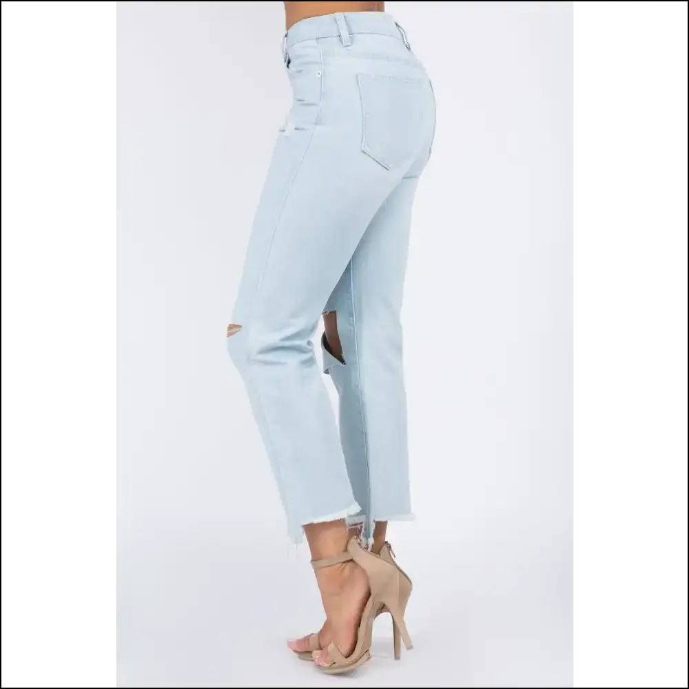 Bazi High Waist Jeans: Because Life’s too Short for Boring Pants 🍑✨ - Jeans on Sale Worldwide Shipping