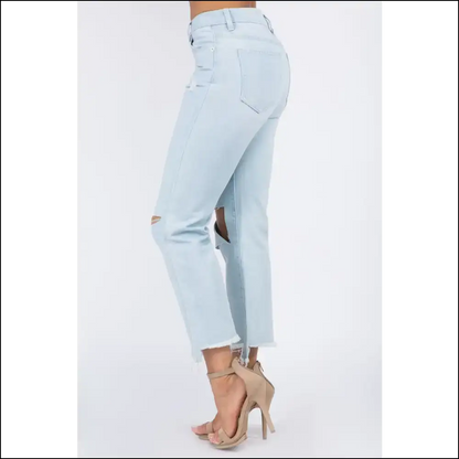 Bazi High Waist Jeans: Because Life’s too Short for Boring Pants 🍑✨ - Jeans on Sale Worldwide Shipping