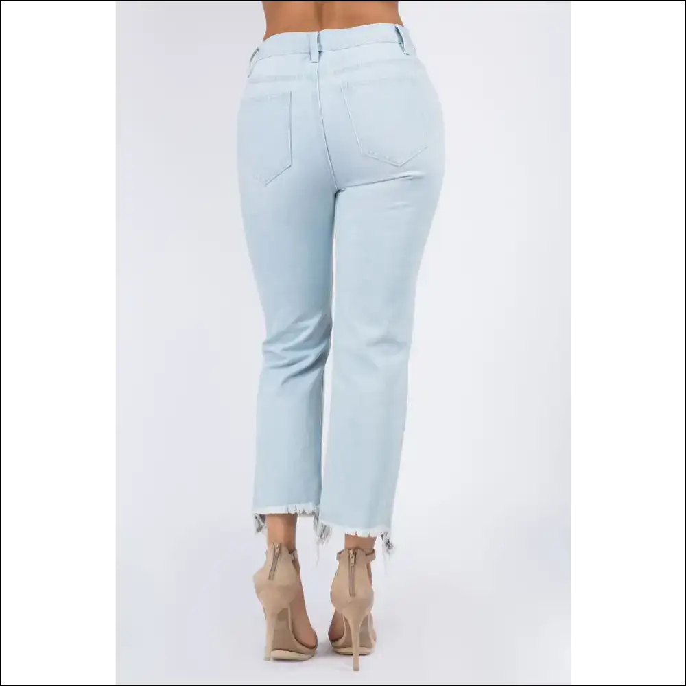 Bazi High Waist Jeans: Because Life’s too Short for Boring Pants 🍑✨ - Jeans on Sale Worldwide Shipping