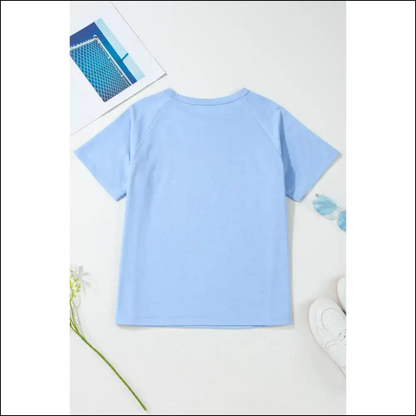 Beau Blue Colorful Striped Tee: Slay Casual! 👑 - Bonbon / s - t Shirts on Sale Worldwide Shipping