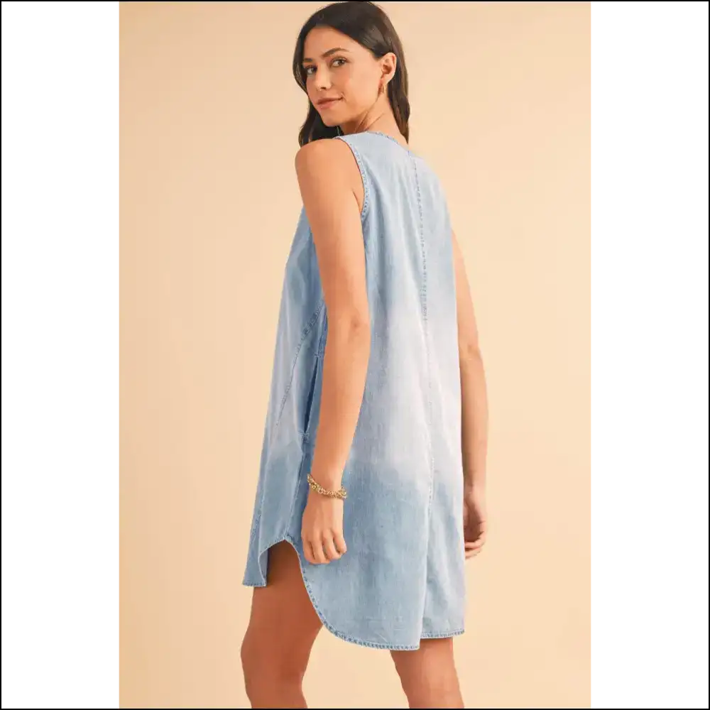 Beau Blue Light Wash Dress: so Comfy It’s Practically Naked! 😉 Needful Things - Short Dresses on Sale Worldwide Shipping