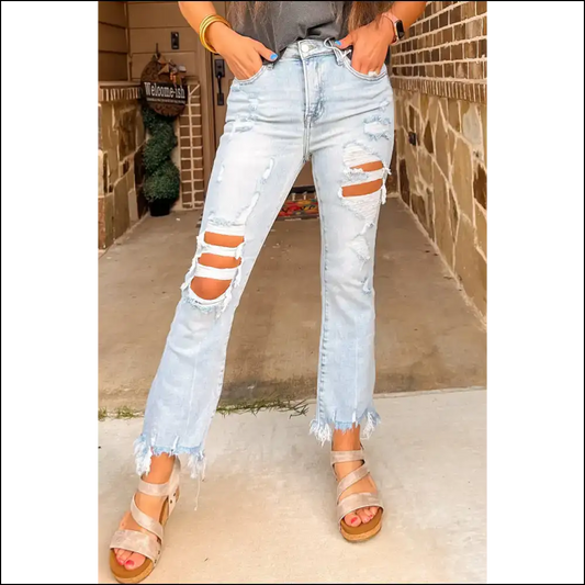 Beau Blue Light Wash Jeans: so Comfy Youll Forget Pants Exist 👖 Needful Things - 4 - Jeans on Sale Worldwide Shipping