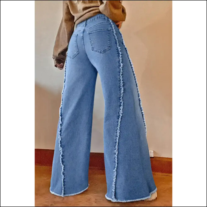 Beau Blue Vintage Flared Jeans: Pants so Good Youll Forget Leg Day! 👖 Needful Things - Jeans on Sale Worldwide Shipping
